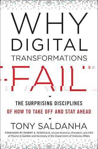Why Digital Transformations Fail book cover