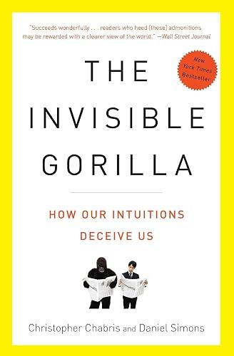 The Invisible Gorilla book cover