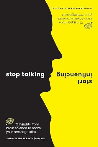 Stop Talking, Start Influencing book cover