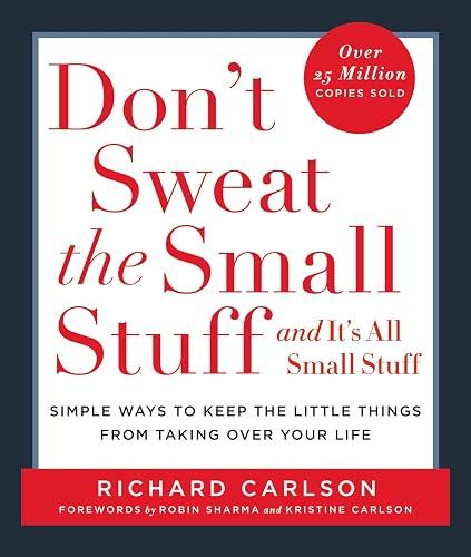 Don't Sweat The Small Stuff book cover