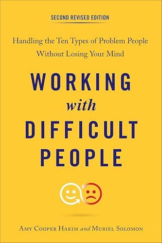 Working with Difficult People book cover