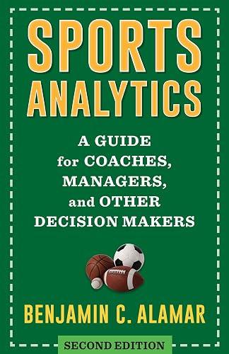 Sports Analytics book cover