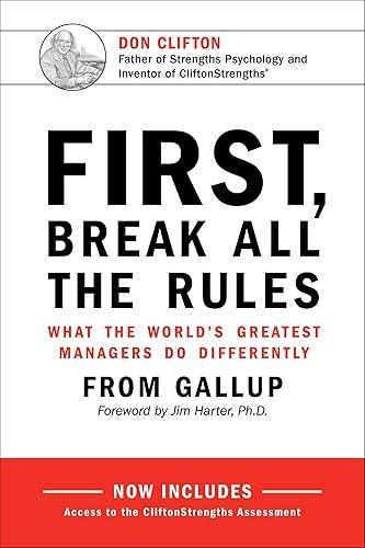 First Break All The Rules book cover