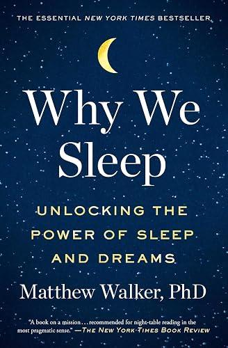 Why We Sleep book cover