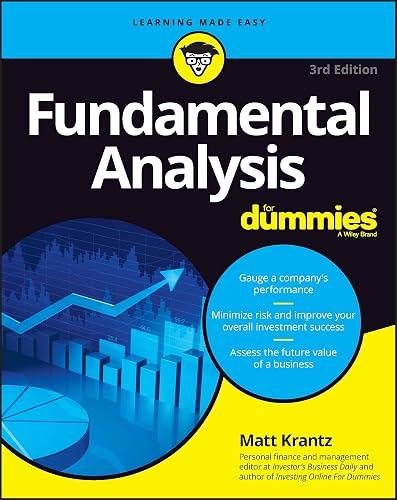 Fundamental Analysis for Dummies book cover