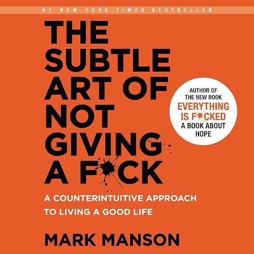 The Subtle Art Of Not Giving A F*ck book cover