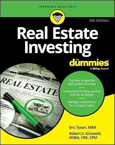 Real Estate Investing for Dummies book cover
