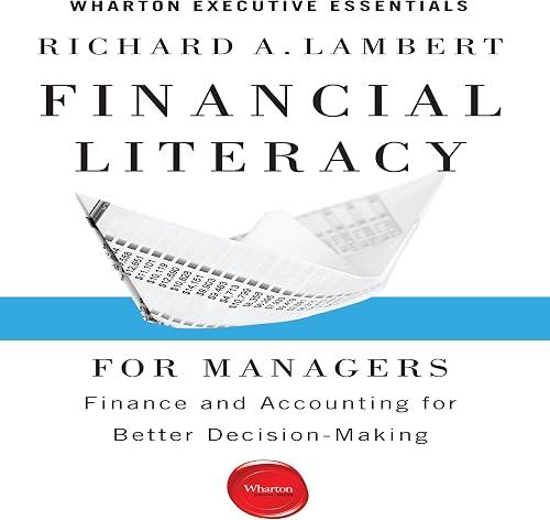 Financial Literacy for Managers book cover