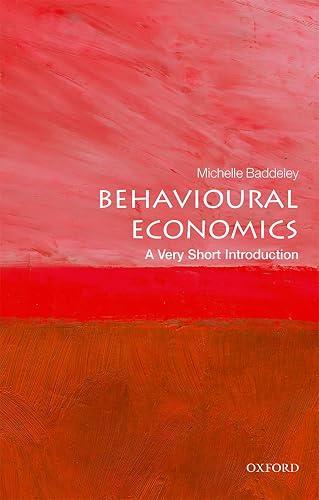 Behavioural Economics book cover