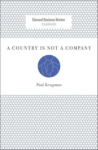 A Country Is Not a Company book cover