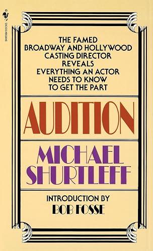 Audition book cover