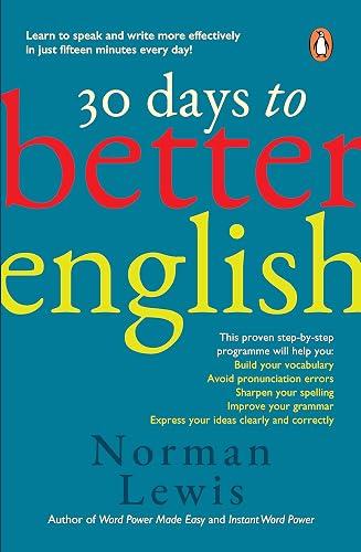 Thirty Days to Better English book cover