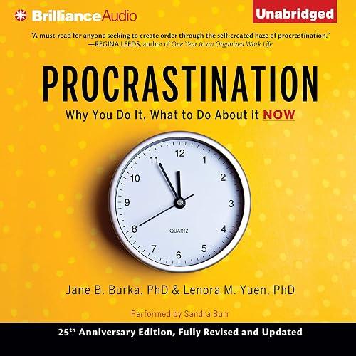 Procrastination book cover