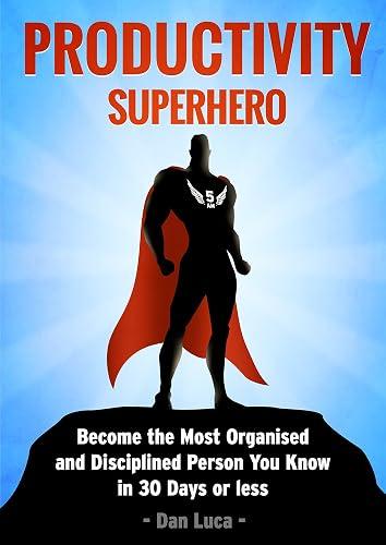 Productivity SuperHero book cover