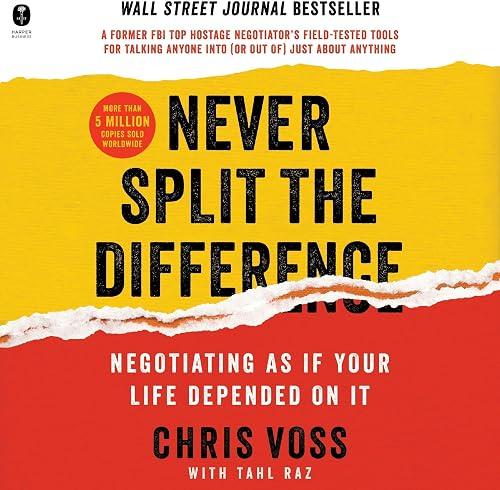 Never Split The Difference book cover