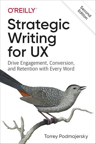 Strategic Writing for UX book cover