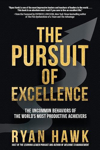 The Pursuit of Excellence book cover