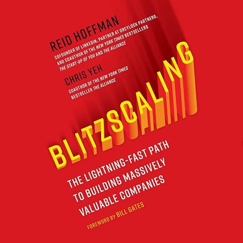 Blitzscaling book cover