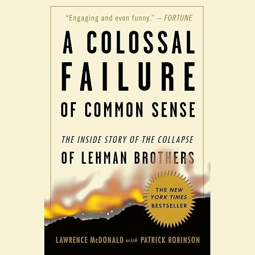 A Colossal Failure of Common Sense book cover