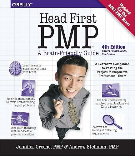 Head First PMP book cover