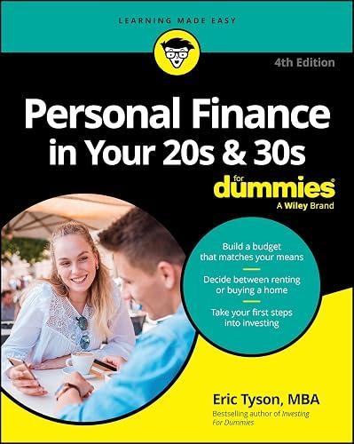 Investing in Your 20s & 30s For Dummies book cover