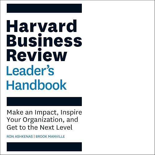 Harvard Business Review Leader's Handbook book cover