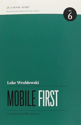 Mobile First book cover