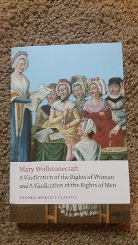 A Vindication Of The Rights Of Woman book cover