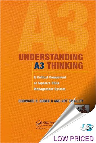 Understanding A3 Thinking book cover