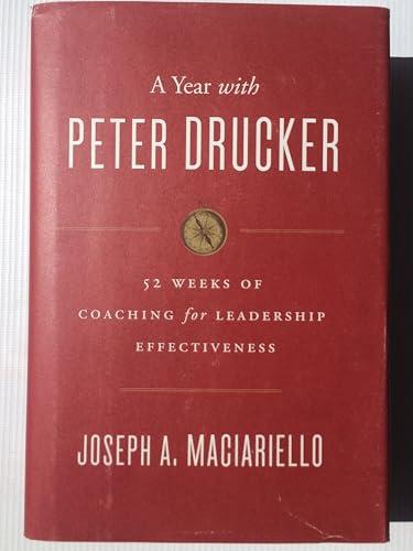 A Year With Peter Drucker book cover