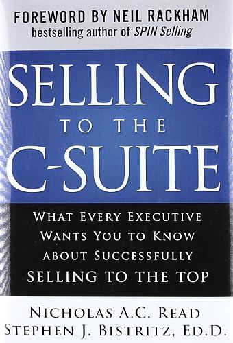 Selling to the C-Suite book cover