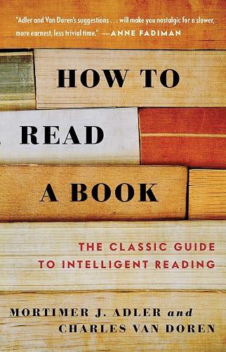 How To Read A Book book cover