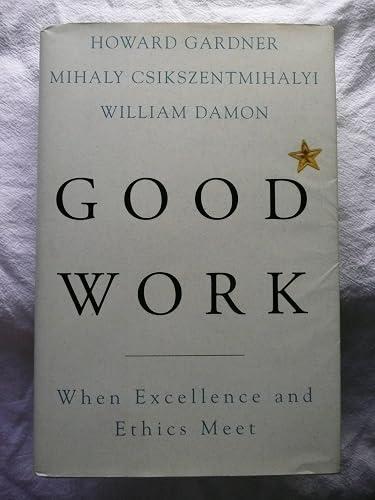 Good Work book cover