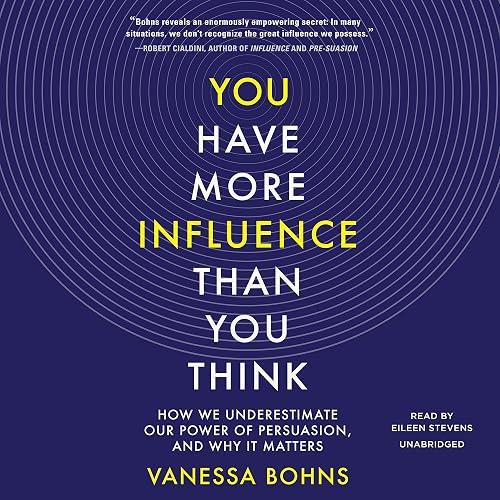 You Have More Influence Than You Think book cover
