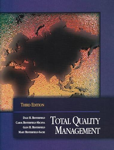 Total Quality Management book cover
