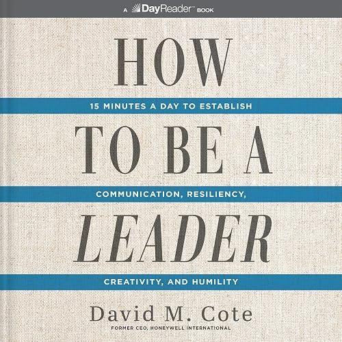How To Be A Leader book cover