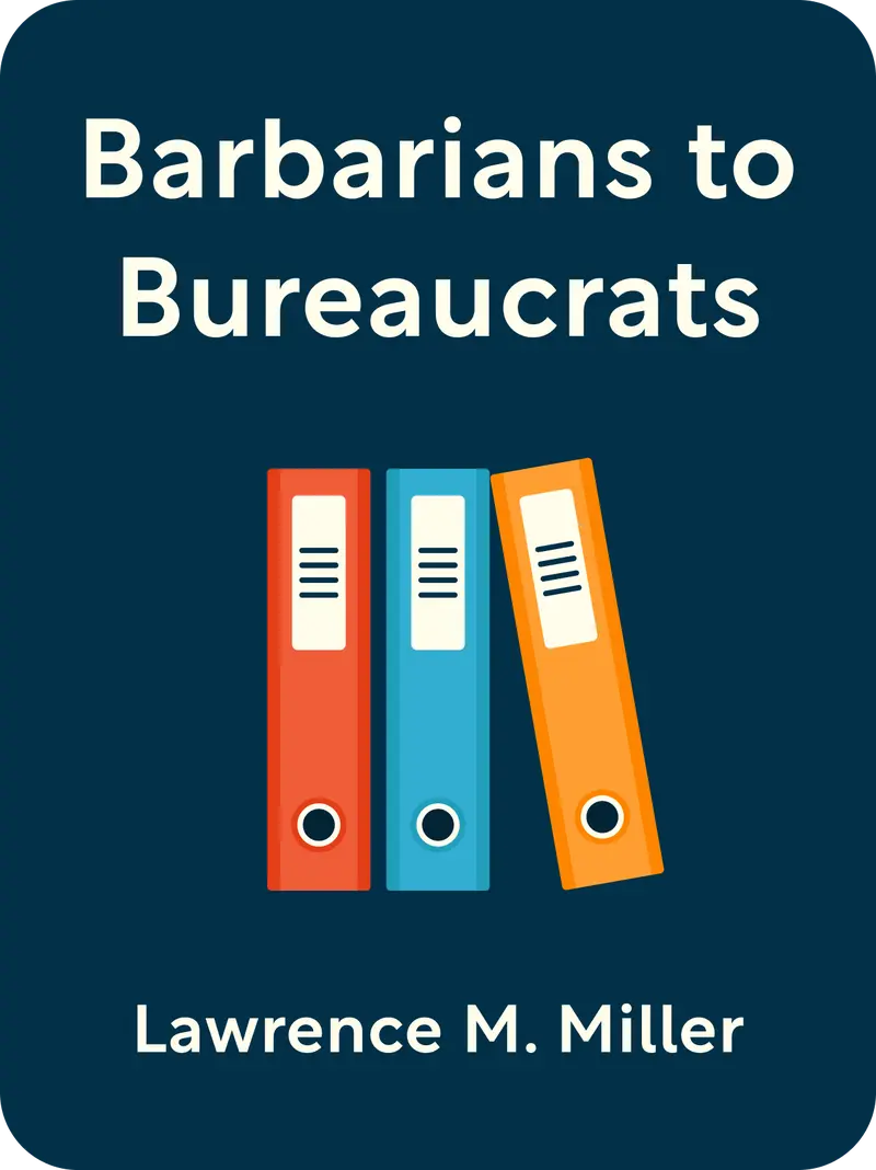 Barbarians to Bureaucrats book cover