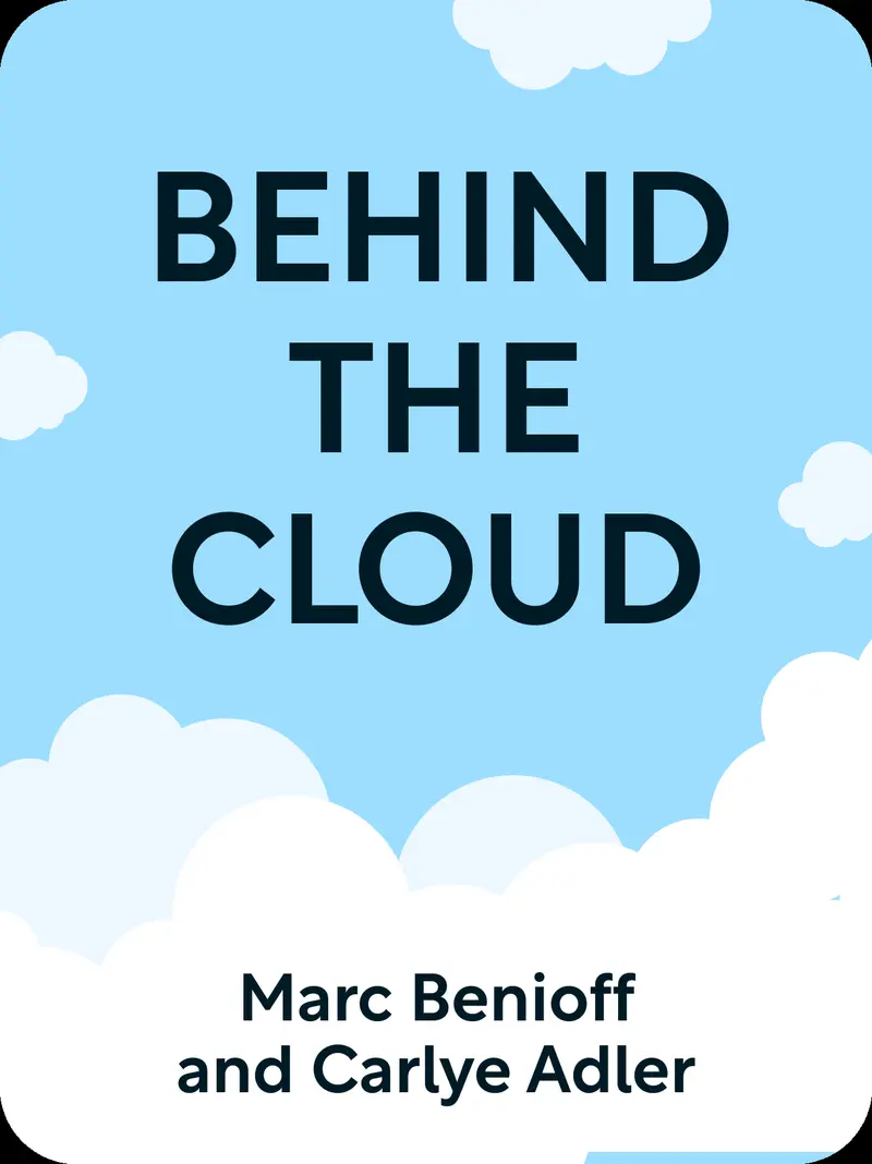 Behind The Cloud book cover