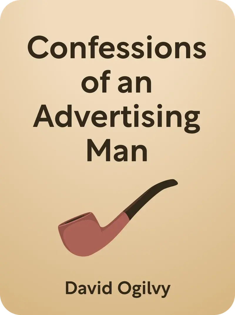 Confessions Of An Advertising Man book cover