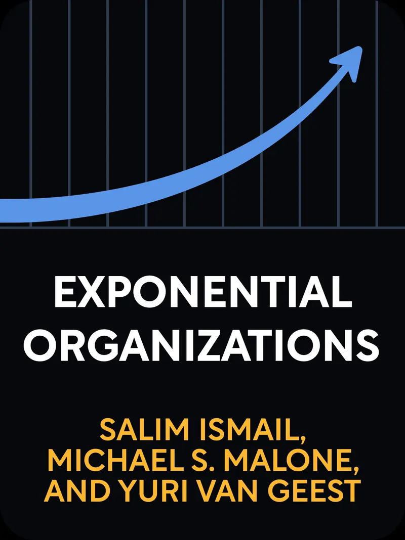 Exponential Organizations book cover