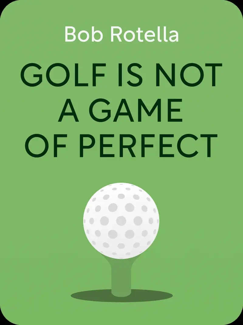 Golf is Not a Game of Perfect book cover