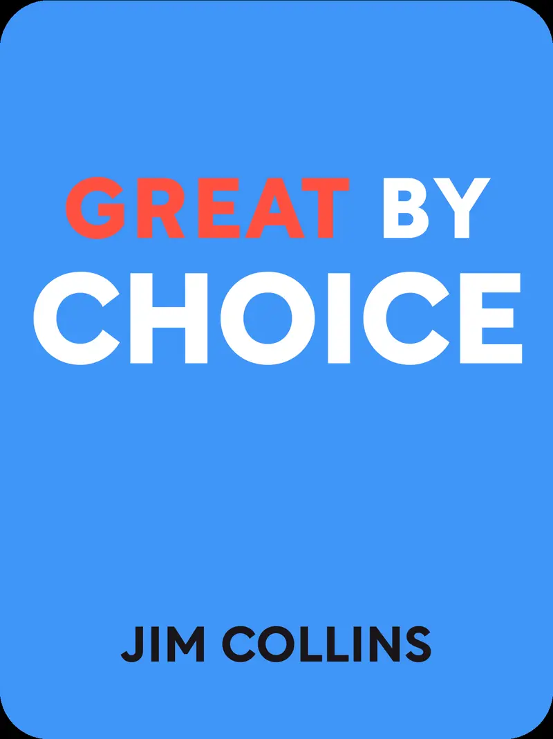 Great By Choice book cover