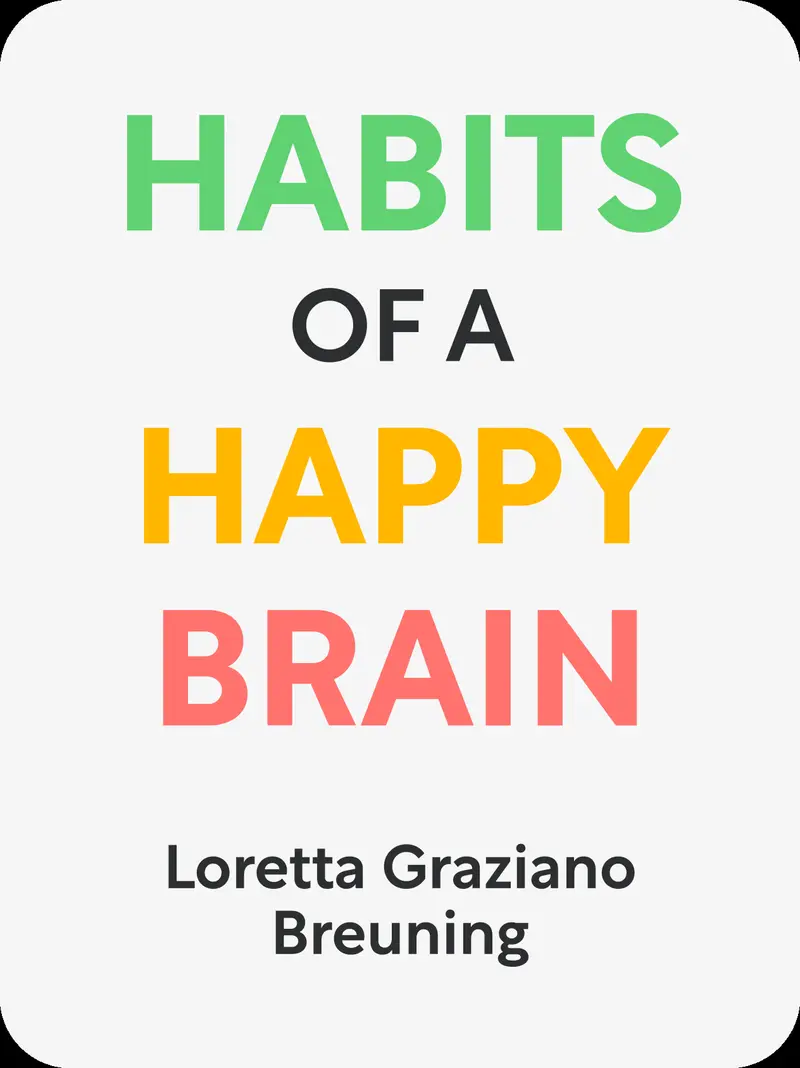 Habits Of A Happy Brain book cover