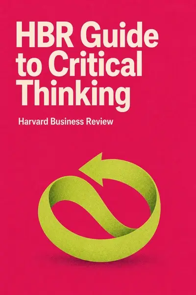 HBR Guide to Critical Thinking book cover