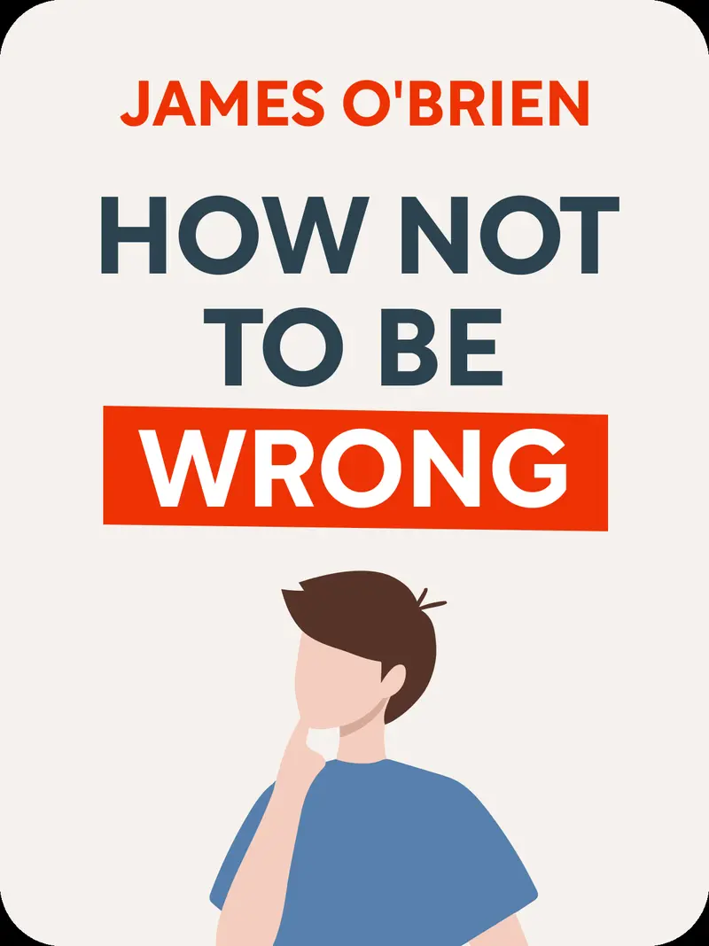 How Not To Be Wrong book cover