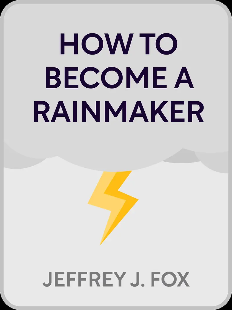 How to Become a Rainmaker book cover