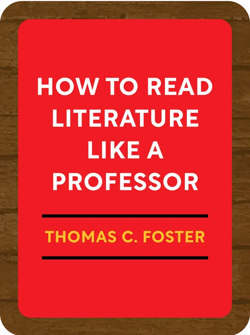How To Read Literature Like A Professor book cover
