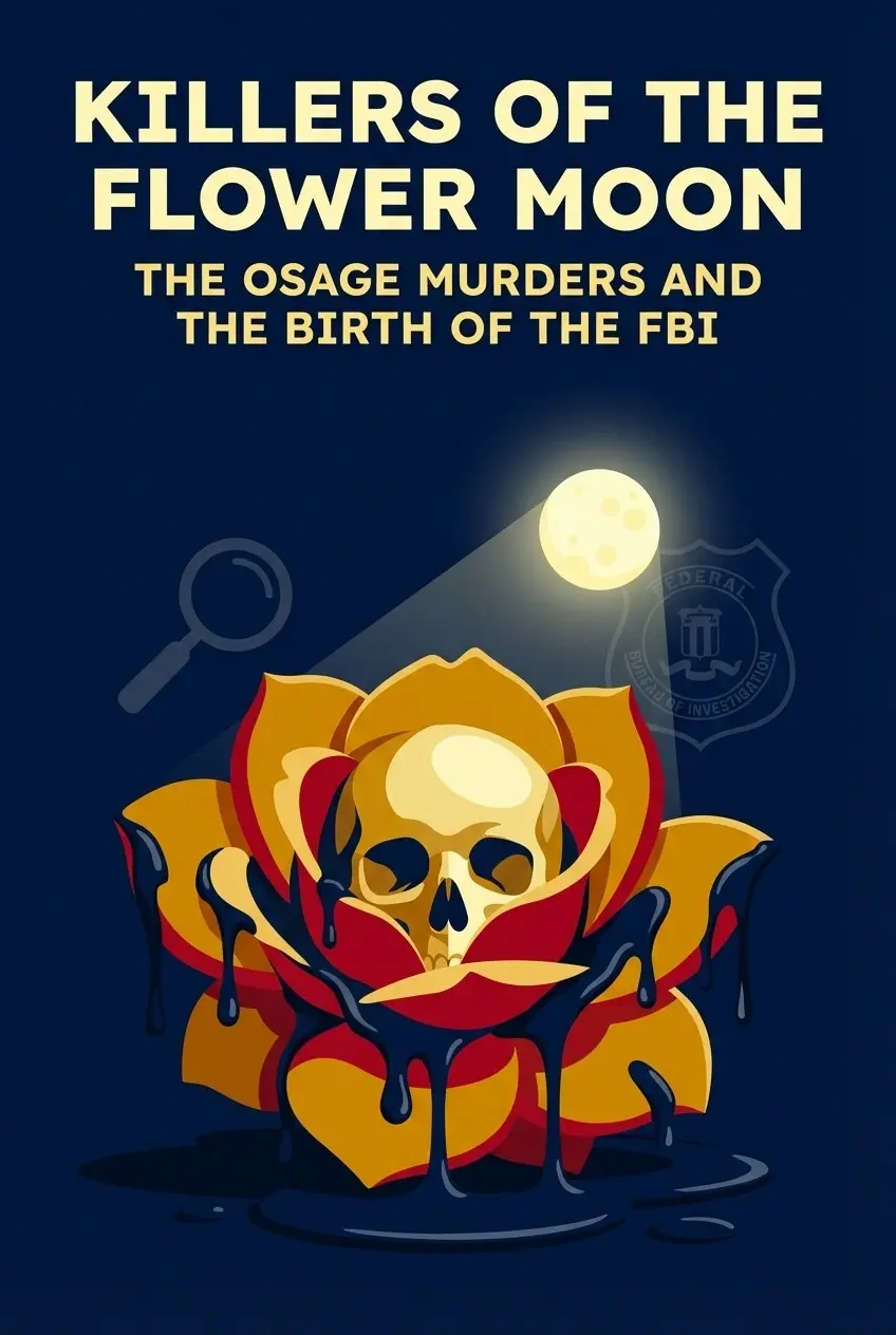 Killers of the Flower Moon book cover