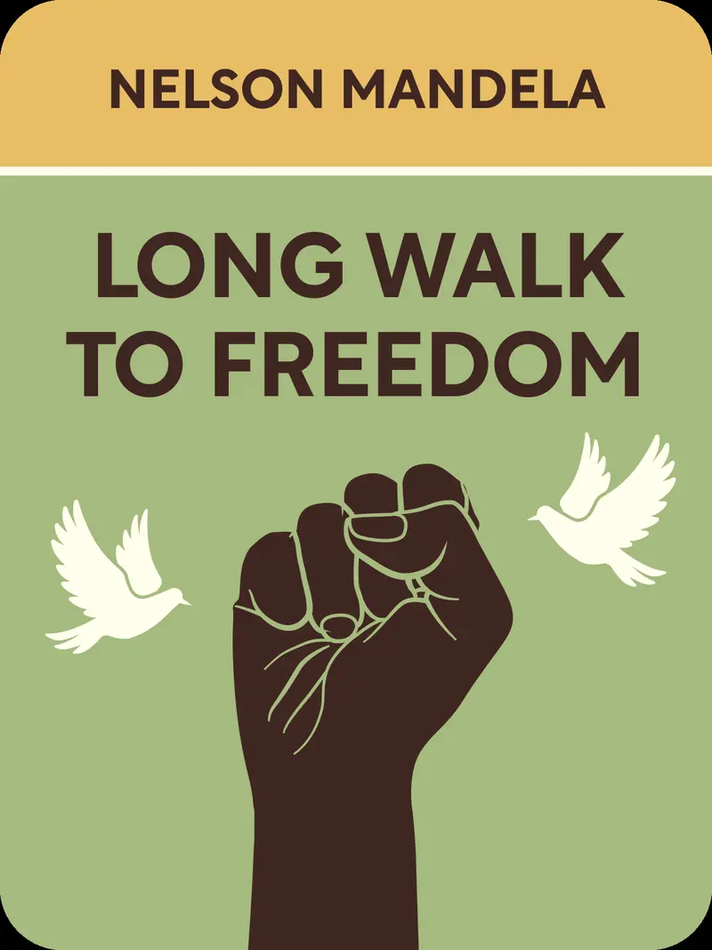 Long Walk To Freedom book cover