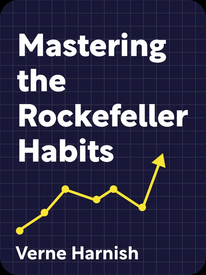 Mastering the Rockefeller Habits book cover